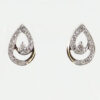 Tear Drop Swirl Earrings