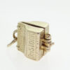 Gold Dr Stork Charm