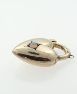 victorian heart padlock