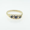 Diamond and Sapphire Ring