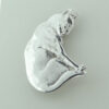David Kemp Cat Brooch