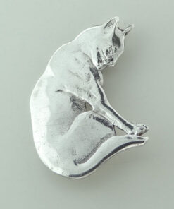 David Kemp Cat Brooch