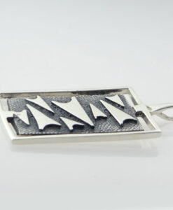 Vintage Silver Malcolm Gray Pendant