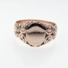 Rose Gold Signet Ring