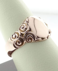 Rose Gold Signet Ring