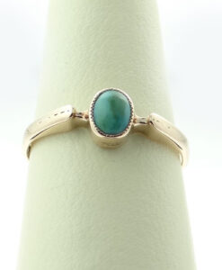 Rose Gold Turquoise Ring