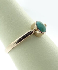 Rose Gold Turquoise Ring