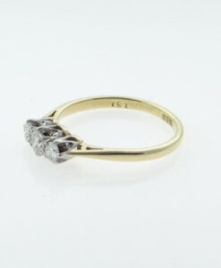 Three Stone Diamond Ring