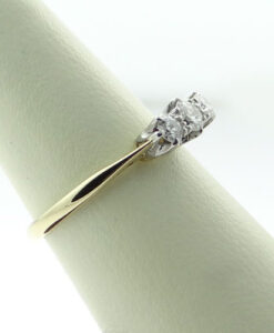 Three Stone Diamond Ring