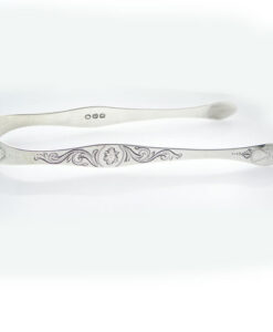 Antique Sterling Silver Sugar Tongs