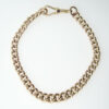 gold albert bracelet