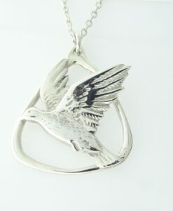 Silver Magnus Maximus Designs Bird Pendant