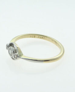 Three Stone Diamond Ring