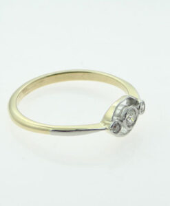 Three Stone Diamond Ring