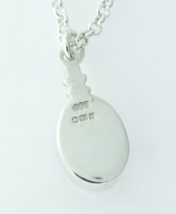 Silver Blue John Pendant