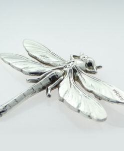 Silver Dragonfly Brooch