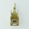 Gold Coronation Throne Charm 1952