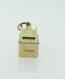 Gold Coronation Throne Charm 1952