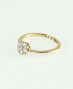 Diamond Daisy Ring