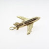 Vintage 9ct Gold Aeroplane Charm