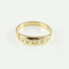 Gold Five Stone Diamond Ring
