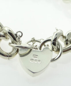 Vintage Sterling Silver Charm Bracelet