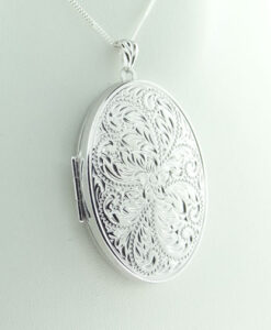 Silver Oval Locket