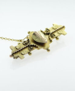 Victorian Love Heart Brooch
