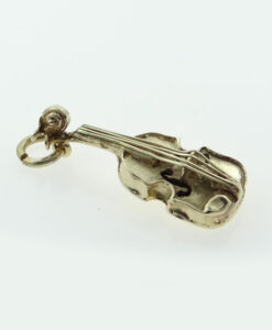 Vintage 9ct Gold Violin Charm