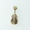 Vintage 9ct Gold Violin Charm