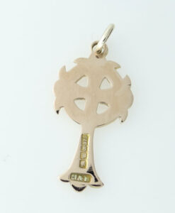 Antique 9ct Rose Gold Celtic Cross