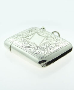 Antique Sterling Silver Vesta Case