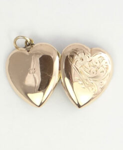 Rose Gold Heart Locket