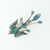 turquoise swallow pendant