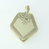 Vintage 9ct Gold Back and Front Locket