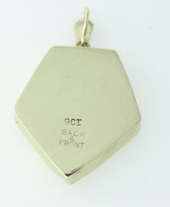 9ct Gold Back and Front Locket
