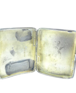Antique Sterling Cigarette Case 1902