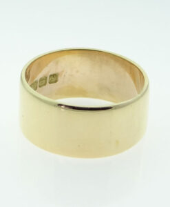 Broad Rose Gold Wedding Ring