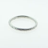 Vintage platinum wedding ring