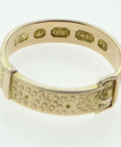 Gold Buckle Ring
