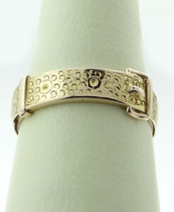 Antique Gold Buckle Ring