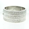 Vintage Silver Cuff Bangle 1933