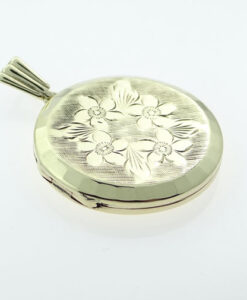 Vintage Georg Jensen Engraved Locket