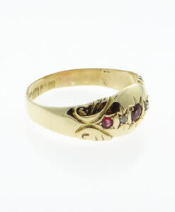Antique Diamond and Ruby Ring
