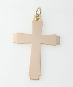 Vintage Georg Jensen Gold Cross