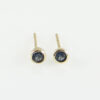 9ct gold sapphire Stud earrings
