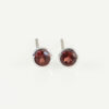 Garnet Stud Earrings