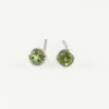 Peridot Stud Earrings