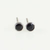 Sterling Silver Sapphire Stud Earrings