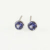 SilverTanzanite Stud Earrings